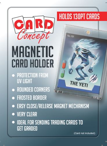 100pt Magnetic Card Holder One Touch Case/Mag - Card Concept