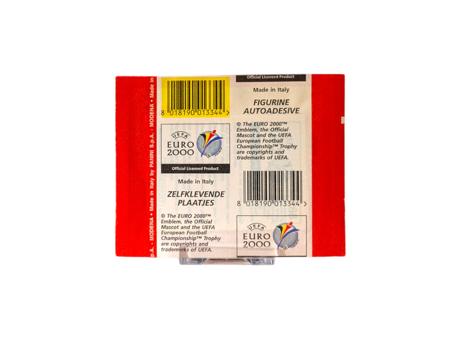 UEFA Euro 2000 - Panini Sticker Pack x 1