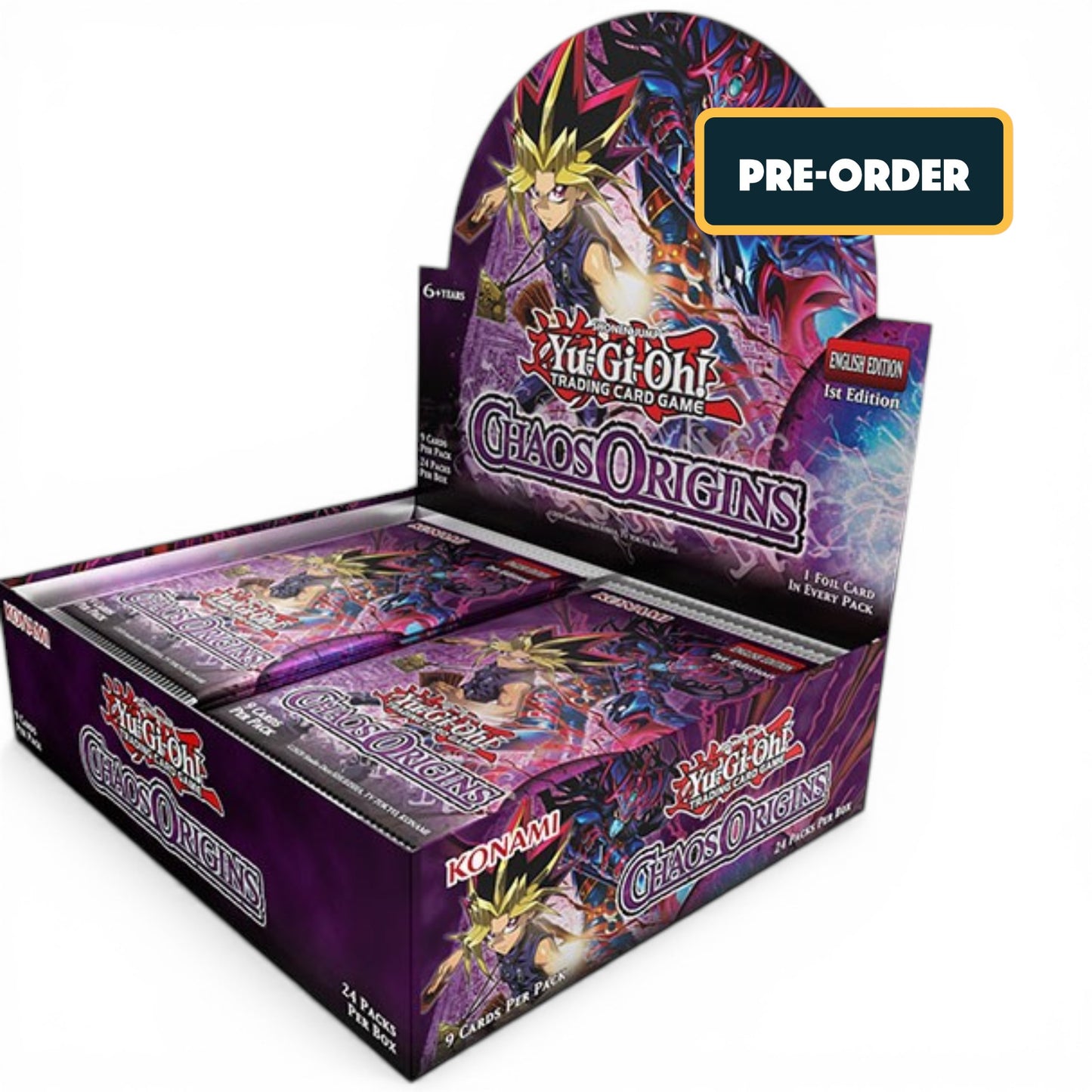 Chaos Origins Booster Display - Yu-Gi-Oh!
