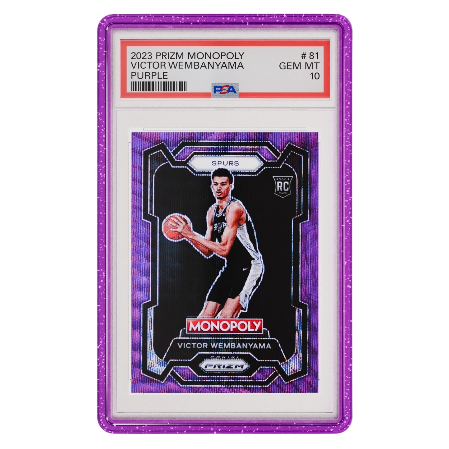 Purple Glitter (PSA) GradedGuard Limited Edition