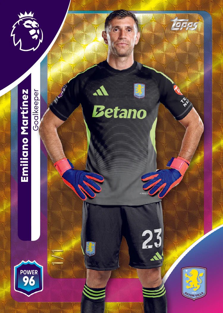 Topps Premier League 2026 - Debut Edition - Mega Tin #1 (Goal Machine)
