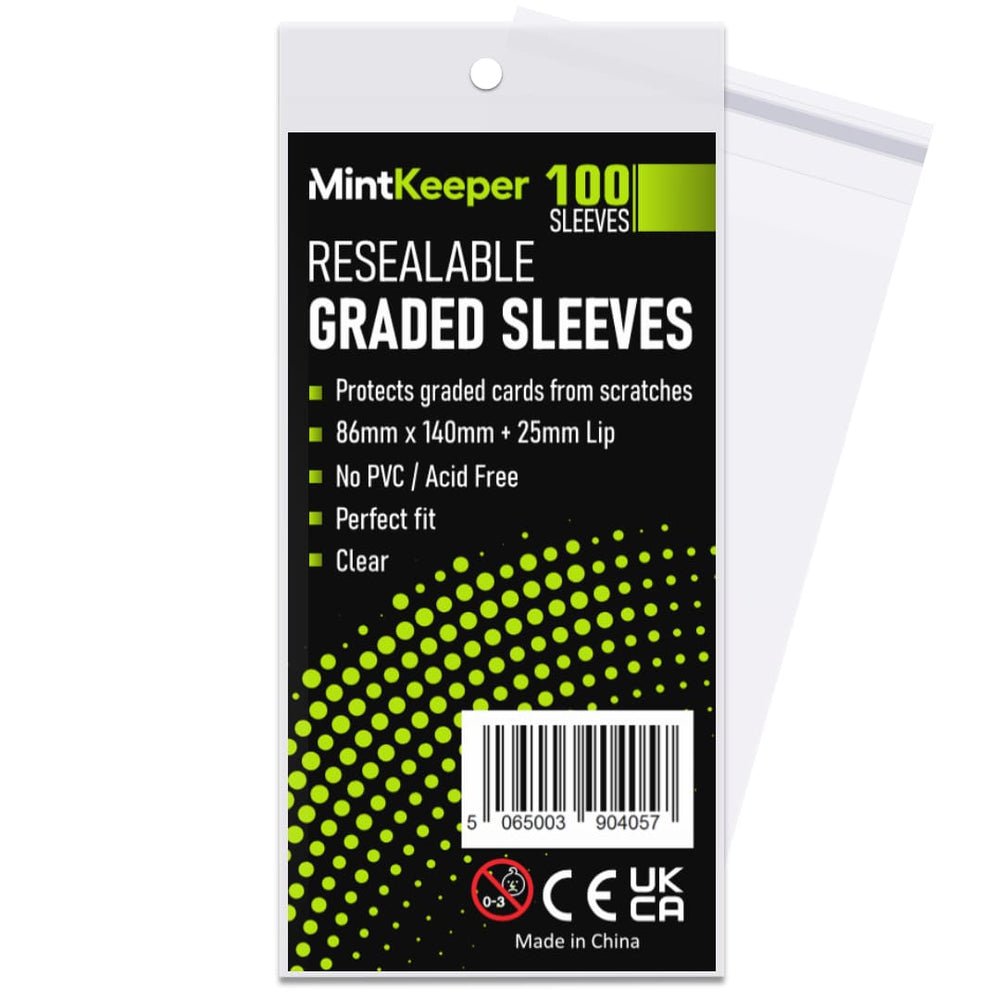 MintKeeper - PSA Resealable Graded Sleeves (100ct)