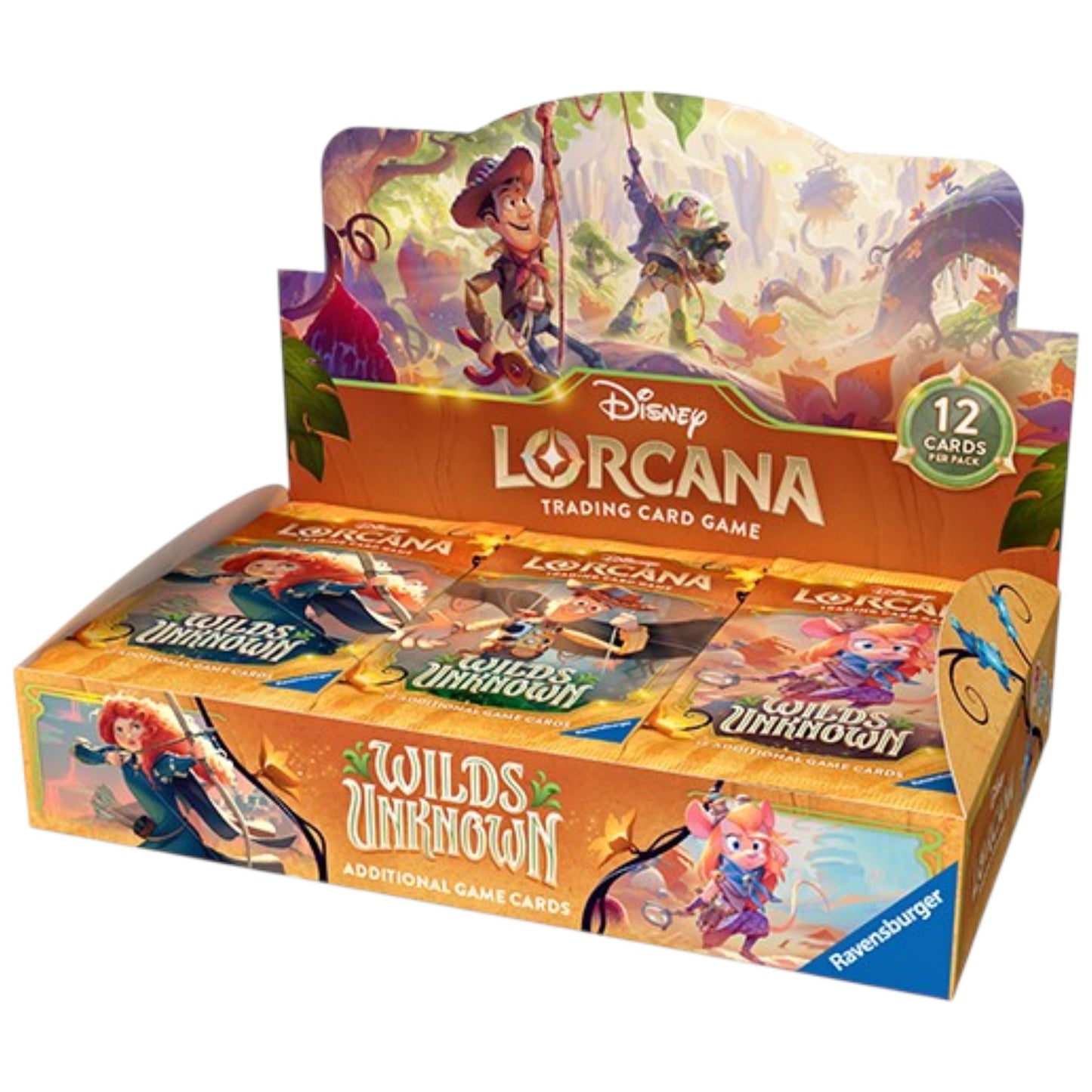 Wilds Unknown (Set 12) Booster Display (24 Packs) - Disney Lorcana