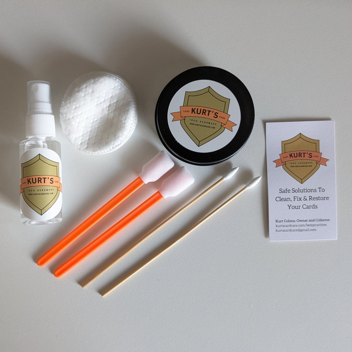 Kurt's Card Spray and Polish Combo