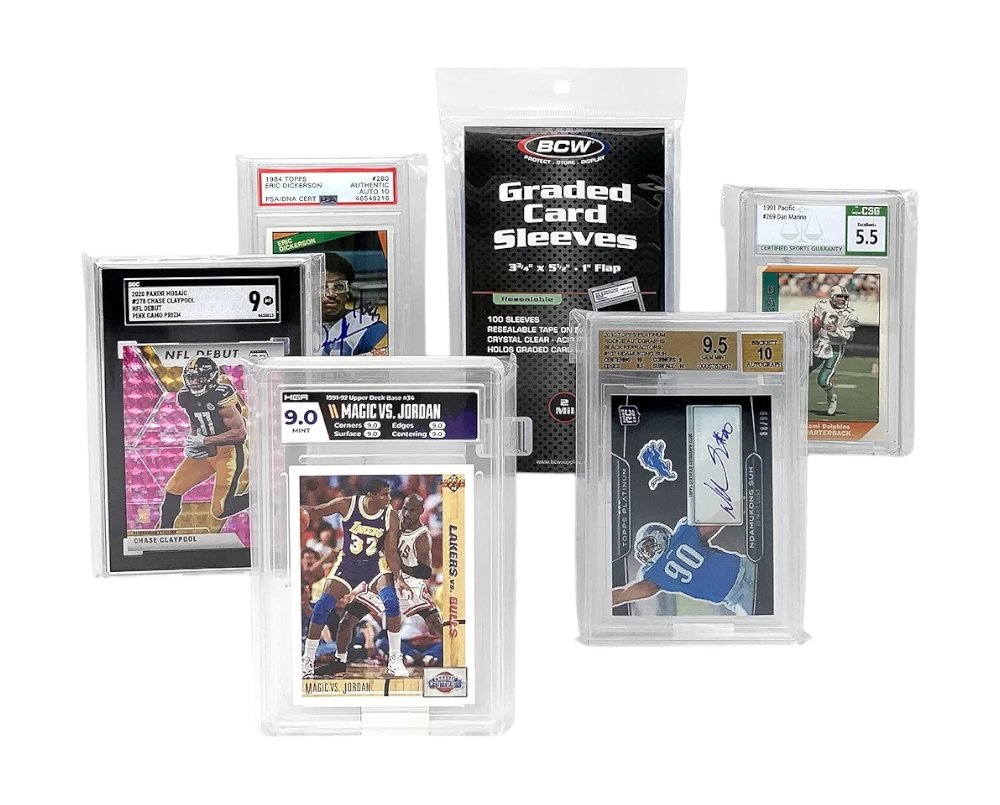 BCW - Universal Graded Card Sleeves (100ct)