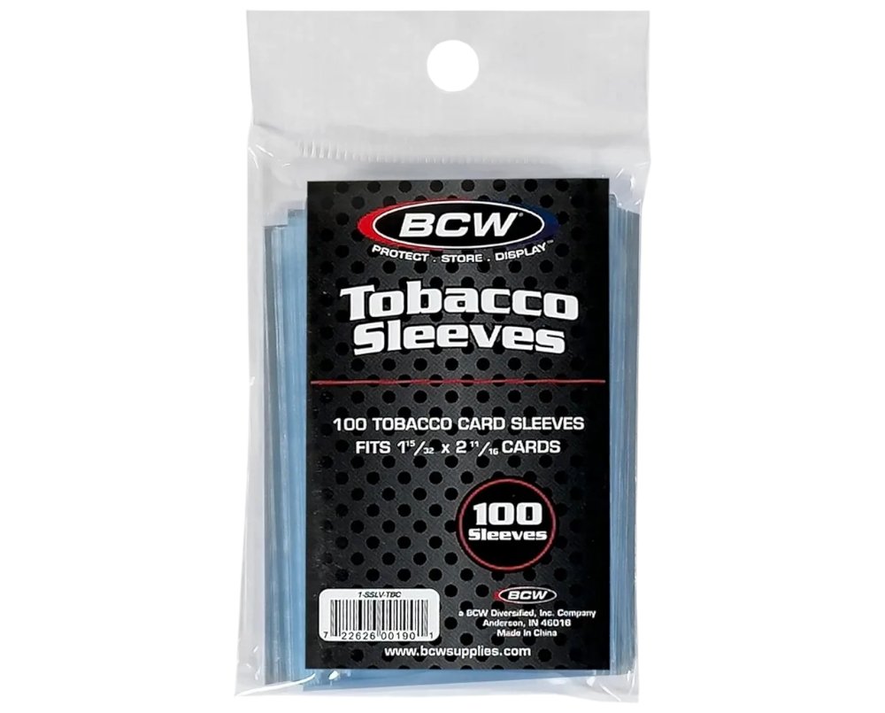 card sleeves uk BCW - Tobacco Card Sleeves (100ct)