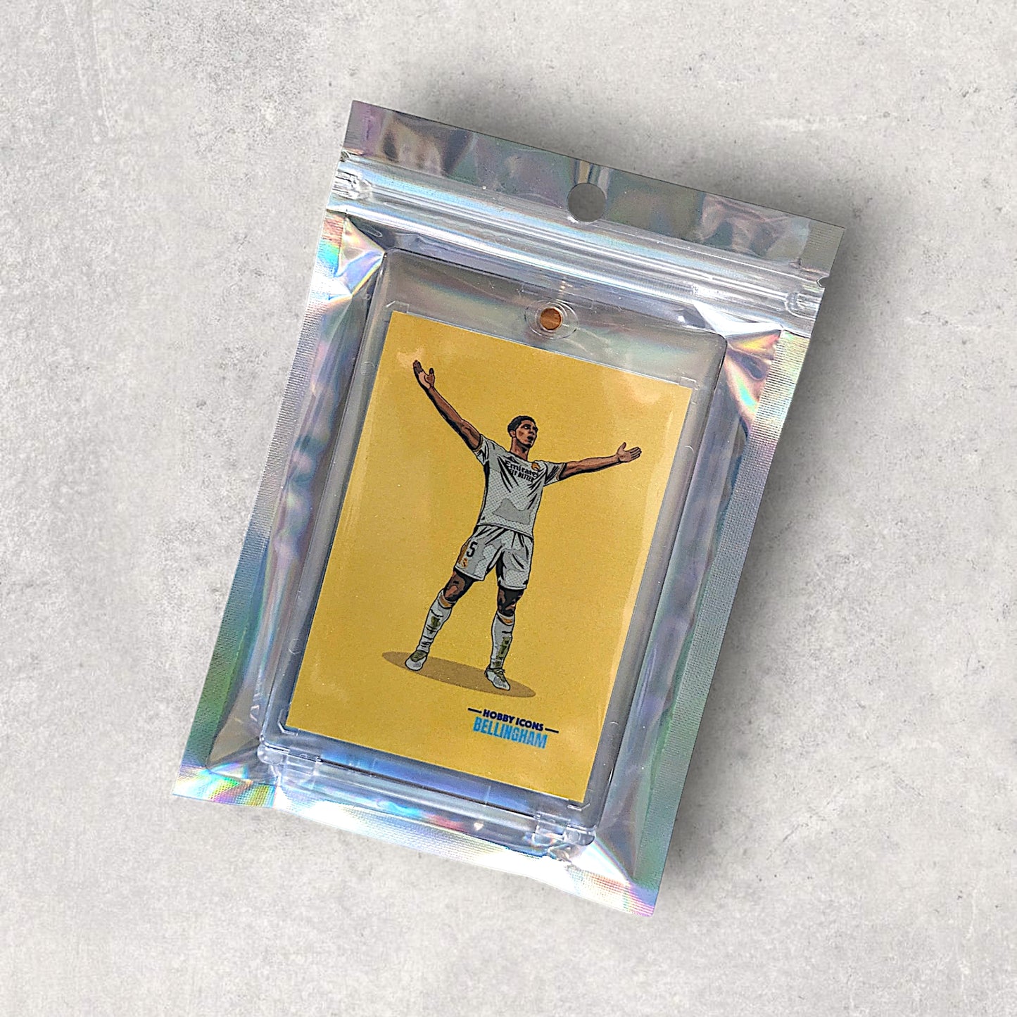 #4 Jude Bellingham Illustrated Custom Football Trading Card