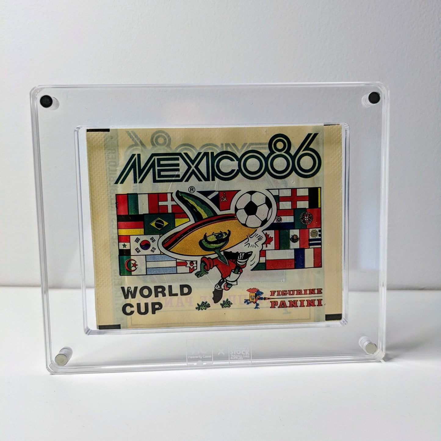 Individual Panini Sticker Pack - Display & Protector