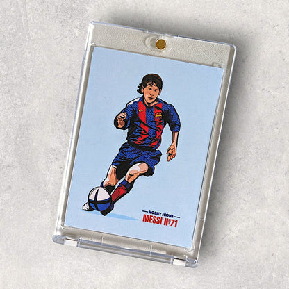 Hobby Icons - #1 to #6 Illustrated Custom Football Trading Cards - Full Set