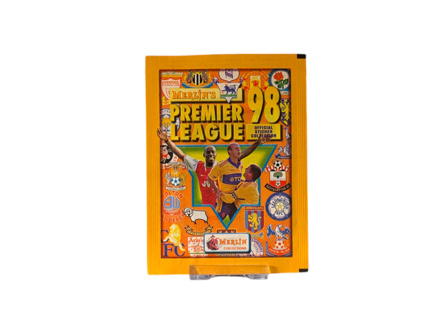Premier League 1998 Merlin Sticker Pack x HobbyStock