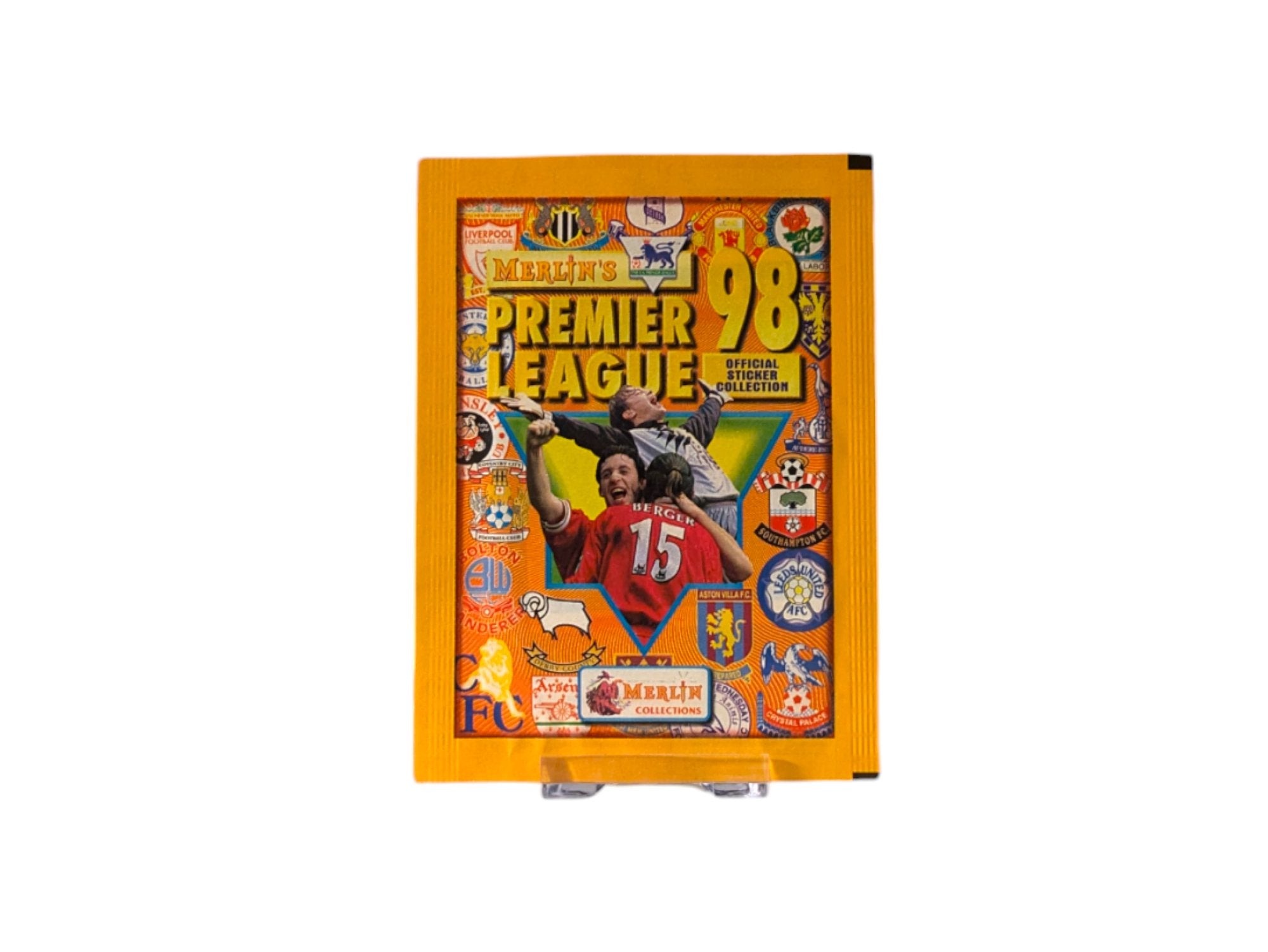 Premier League 1998 - Merlin Sticker Pack x 1 - HobbyStock – HobbyStock Ltd