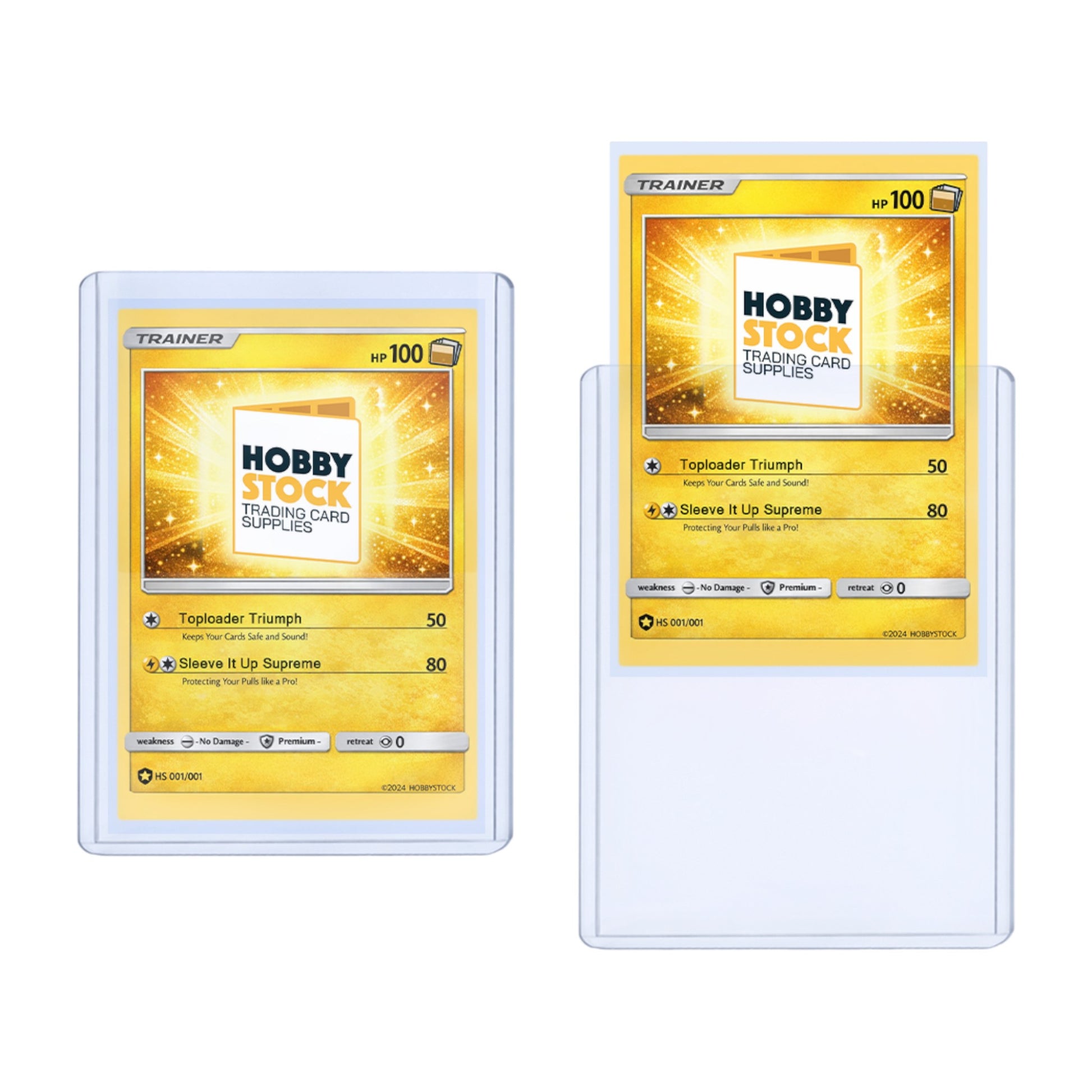 Premium 35pt Toploaders for pokemon, sports and all other trading card games