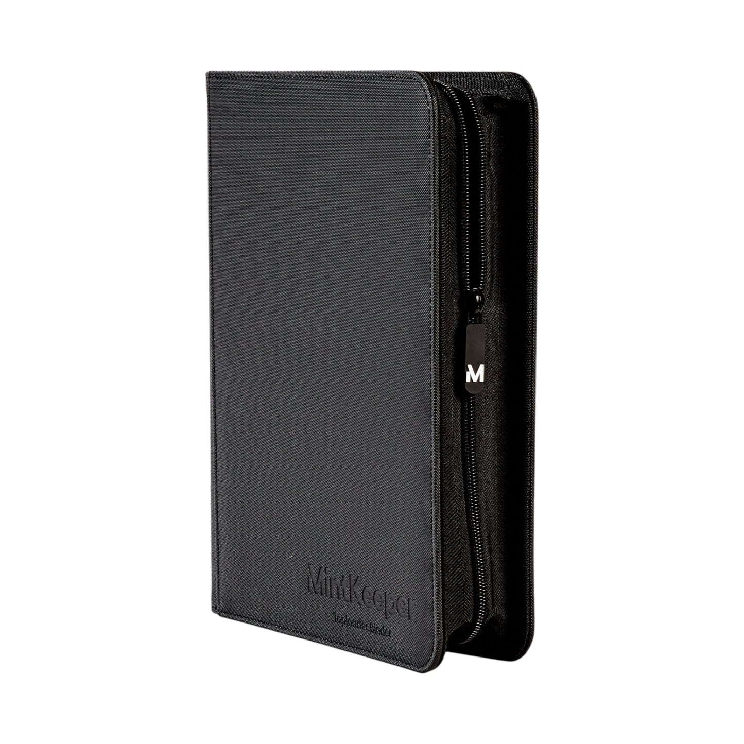 4 Pocket Premium Zip Trading Card Binder - Black