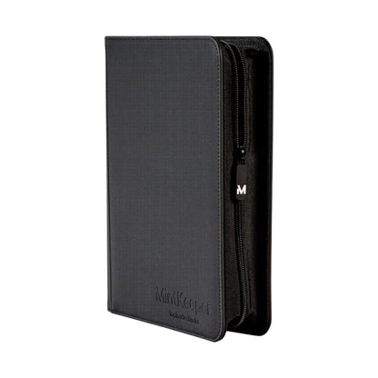 4 Pocket Premium Zip Trading Card Binder - Black