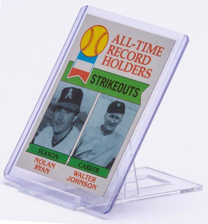 Adjustable Sliding Trading Card Stand
