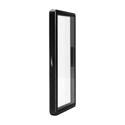 Premium black graded card case for PSA