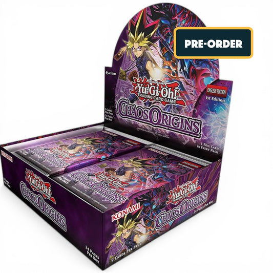 Chaos Origins Booster Display - Yu-Gi-Oh!