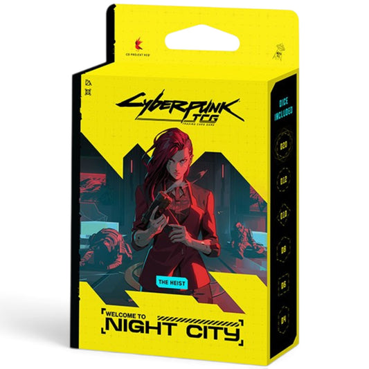 Welcome to Night City Starter Deck Display (The Heist) - Cyberpunk TCG
