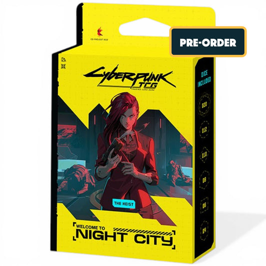 Welcome to Night City Starter Deck Display (The Heist) - Cyberpunk TCG