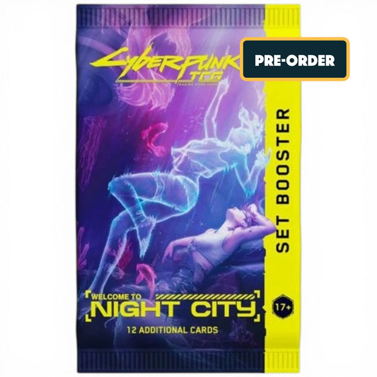 Welcome to Night City Booster Pack - Cyberpunk TCG