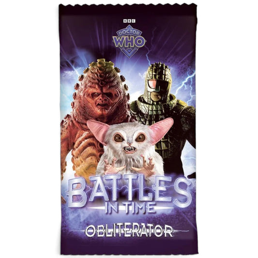Doctor Who Battles In Time - Obliterator Limited Edition Booster Pack