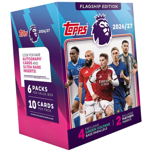 Topps Flagship Premier League 2027 Value Box