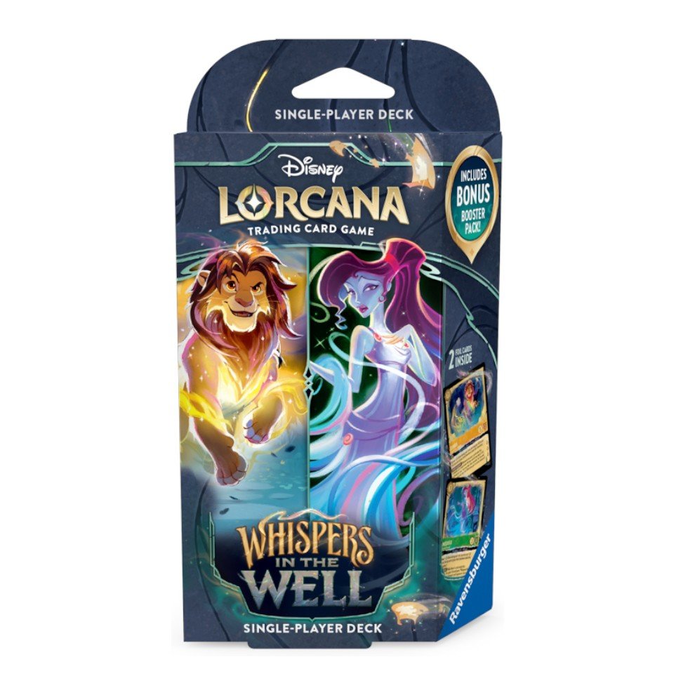 Whispers in the Well Starter Deck (Simba & Meg) - Disney Lorcana