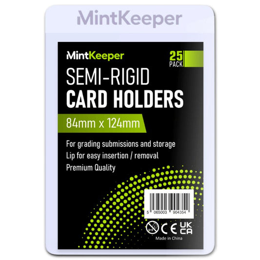 MintKeeper - Semi Rigid Card Holders (25ct)