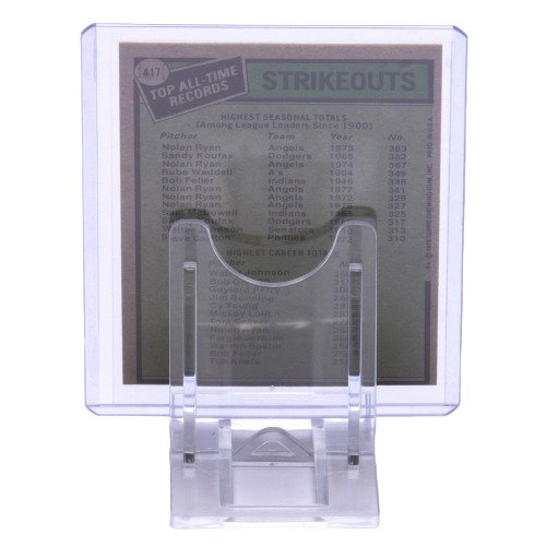 Adjustable Sliding Trading Card Stand