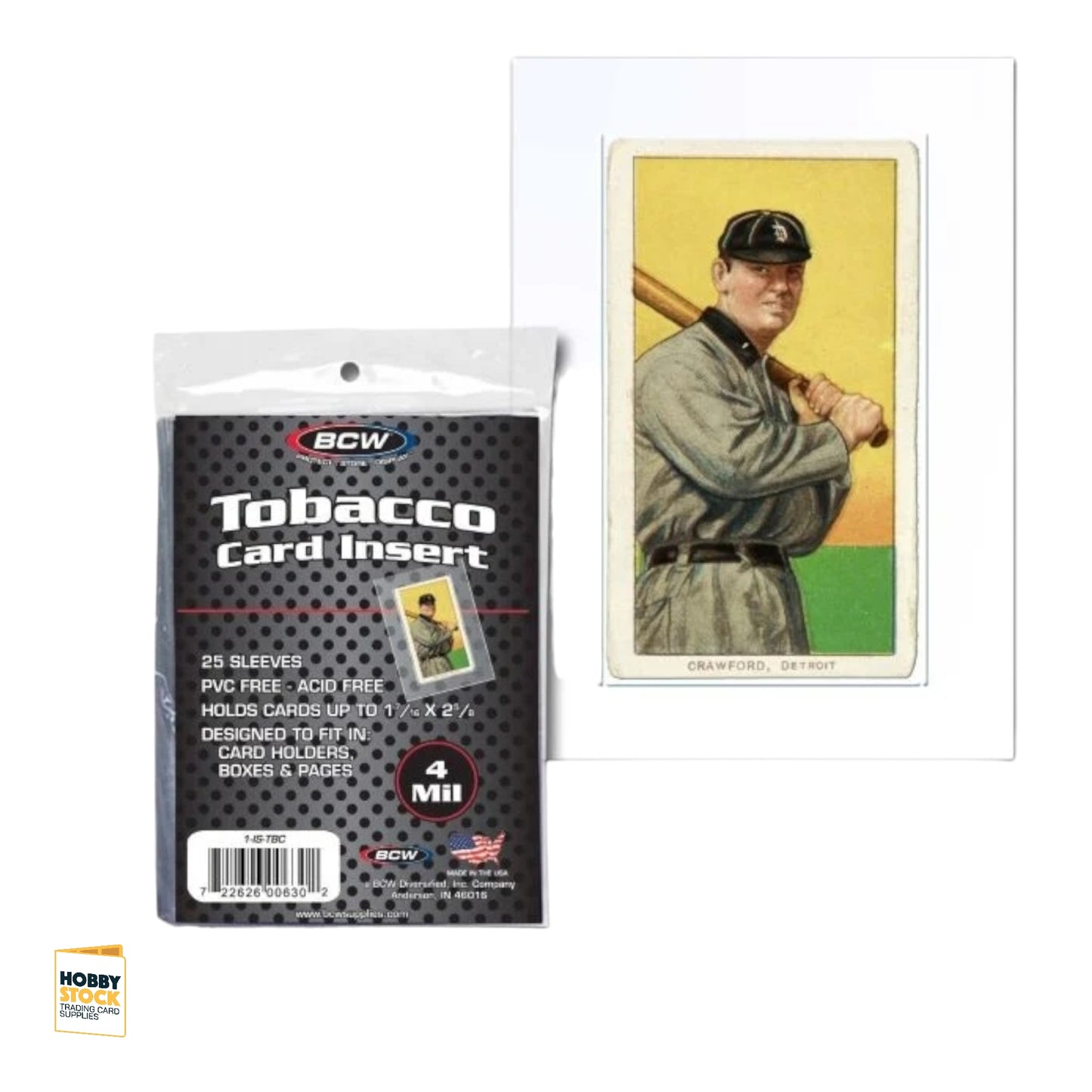 BCW - Vintage Cigarette Card Insert Sleeves