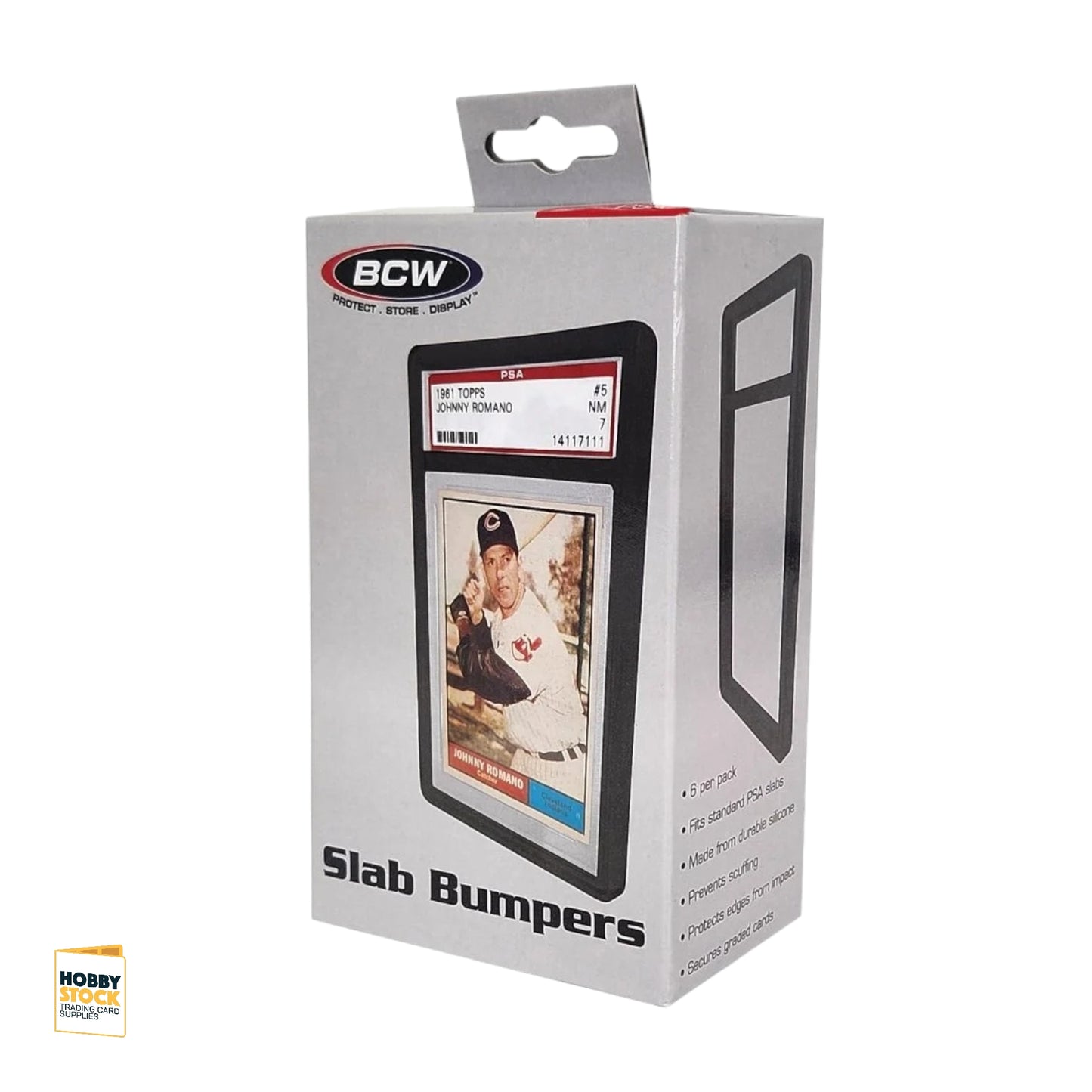 BCW - Slab Bumpers (Black) Pack of 6