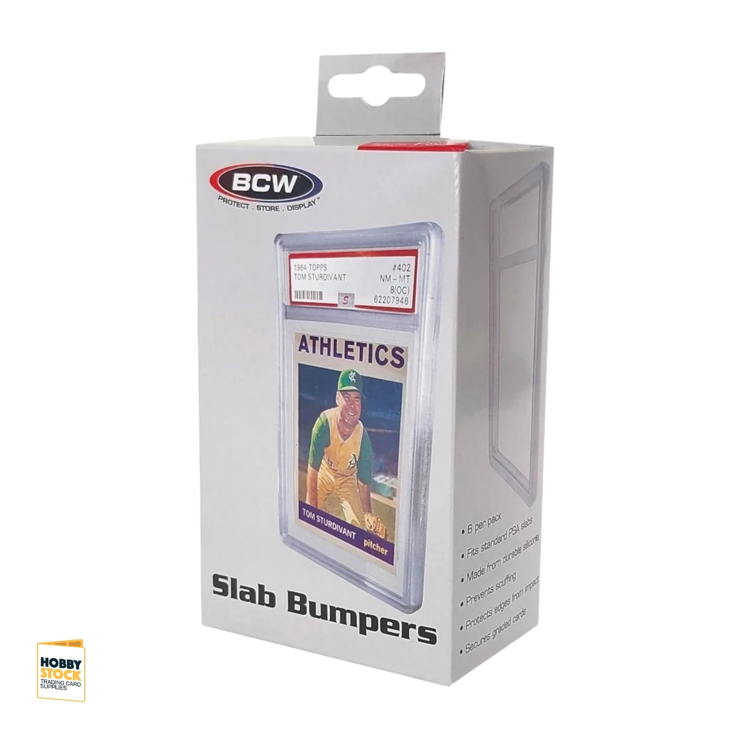 BCW - Slab Bumpers (Clear) Pack of 6