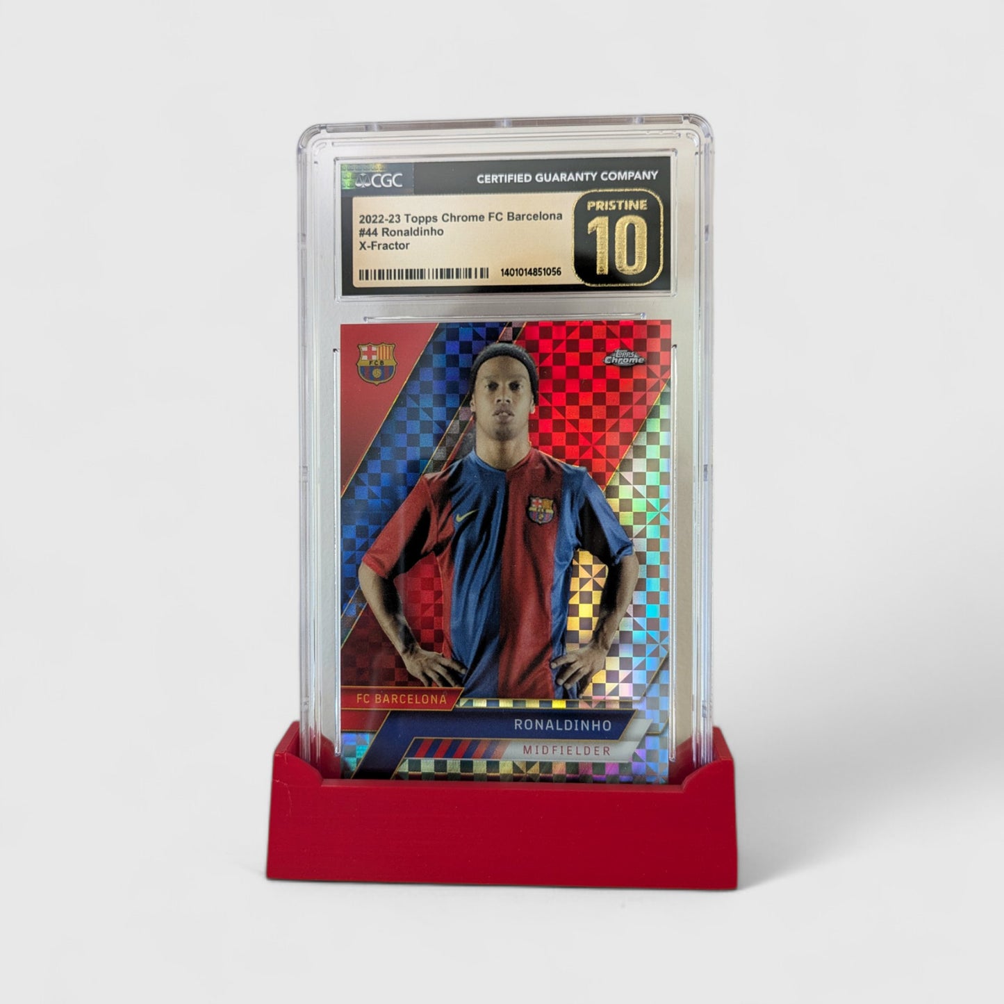 Magnetic Holder/ACE/CGC Grading (Plain Front) Trading Card Stand - Multiple Colours