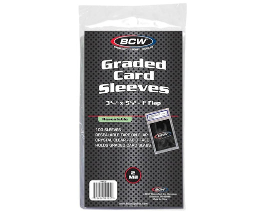 BCW - Universal Graded Card Sleeves (100ct)