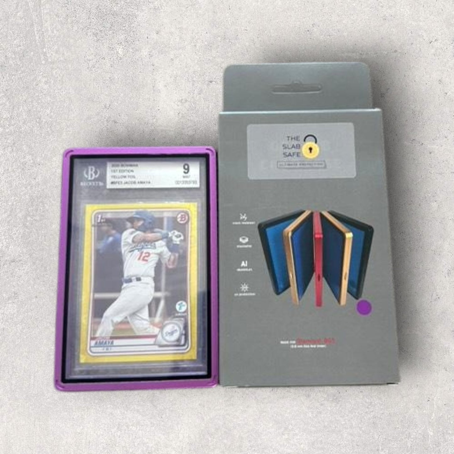 The SLAB SAFE (BGS) Trading Card Case (Choose Colour)