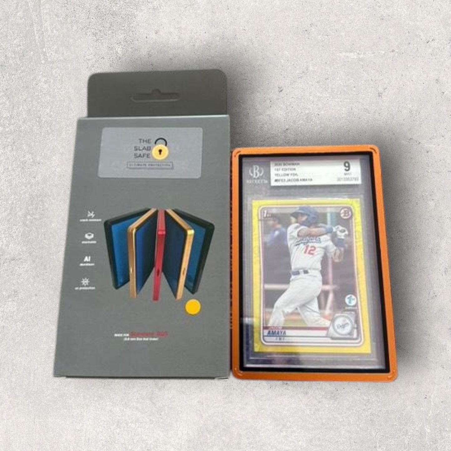 The SLAB SAFE (BGS) Trading Card Case (Choose Colour)