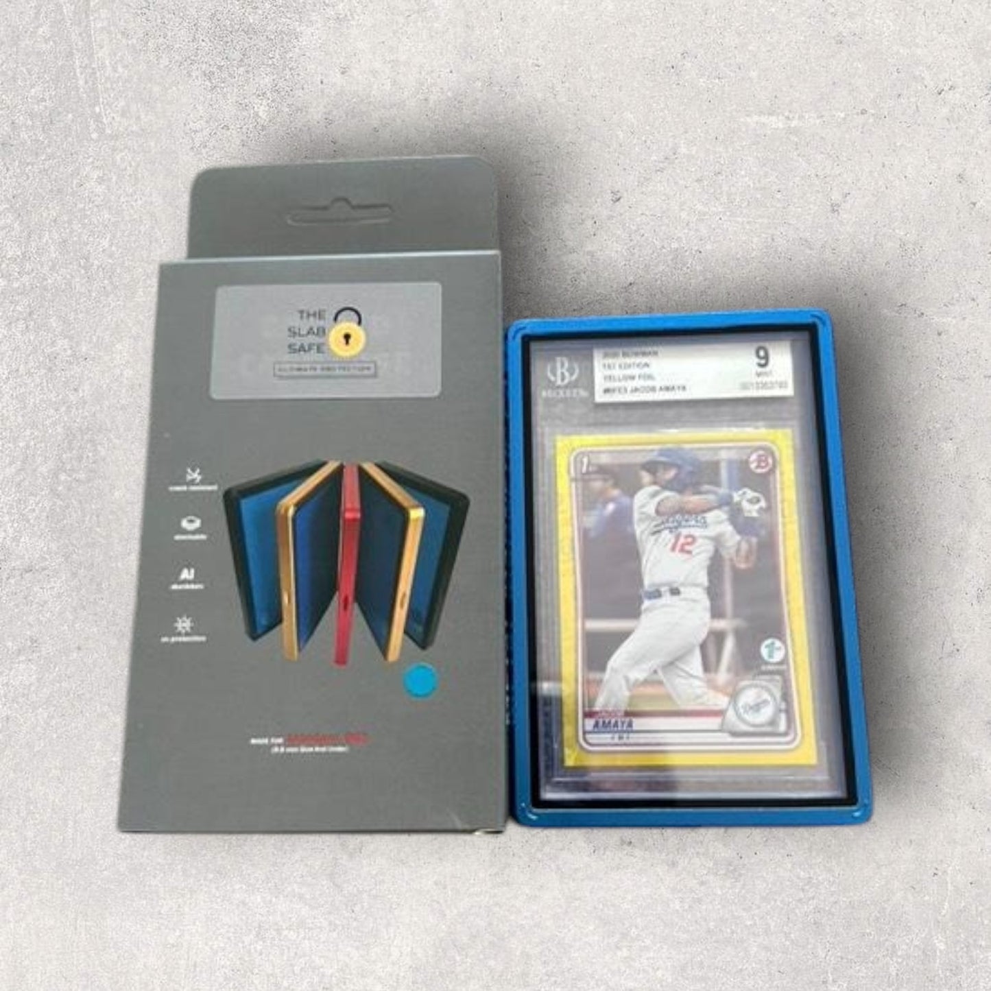 The SLAB SAFE (BGS) Trading Card Case (Choose Colour)