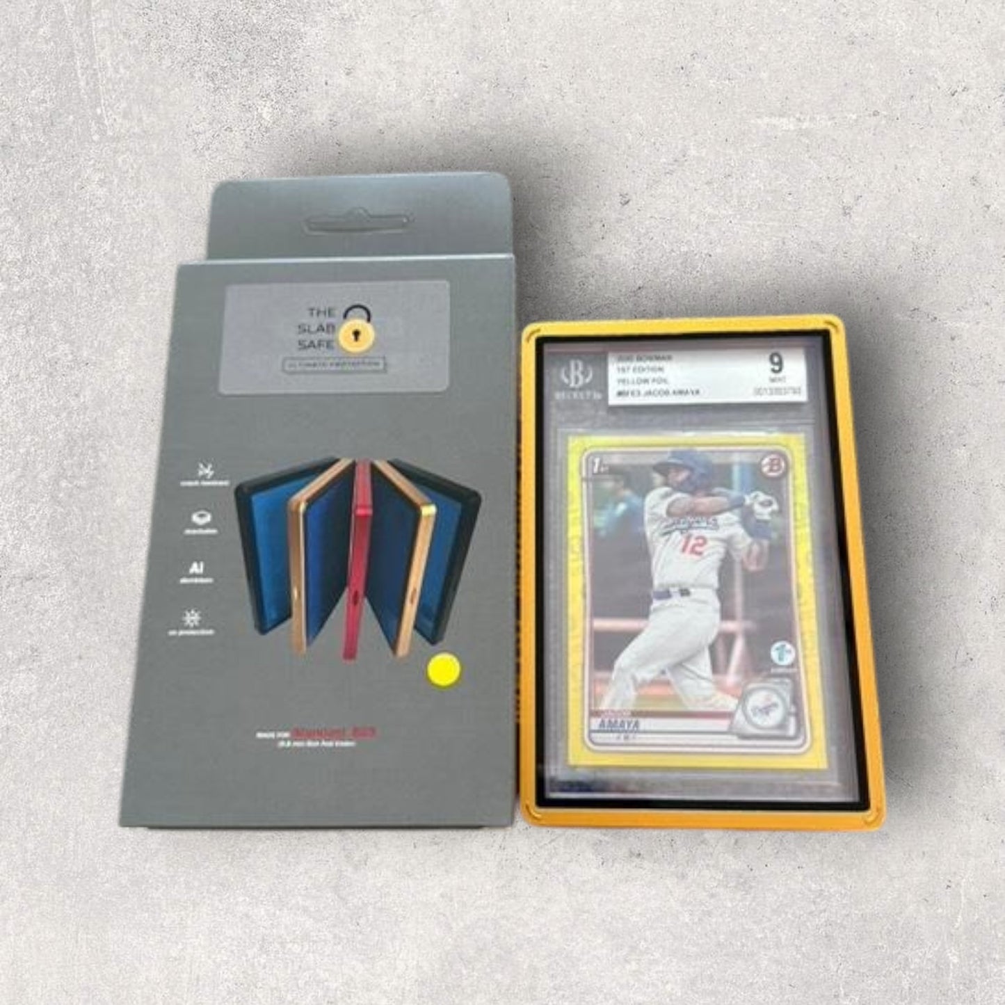 The SLAB SAFE (BGS) Trading Card Case (Choose Colour)