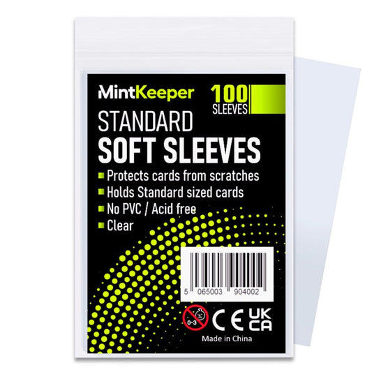 MintKeeper - Standard Soft Card Sleeves (100ct)