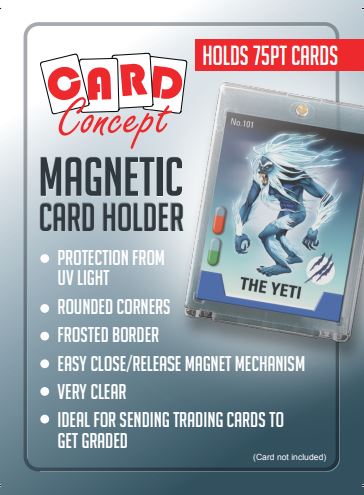 75pt Magnetic Card Holder One Touch Case/Mag - Card Concept