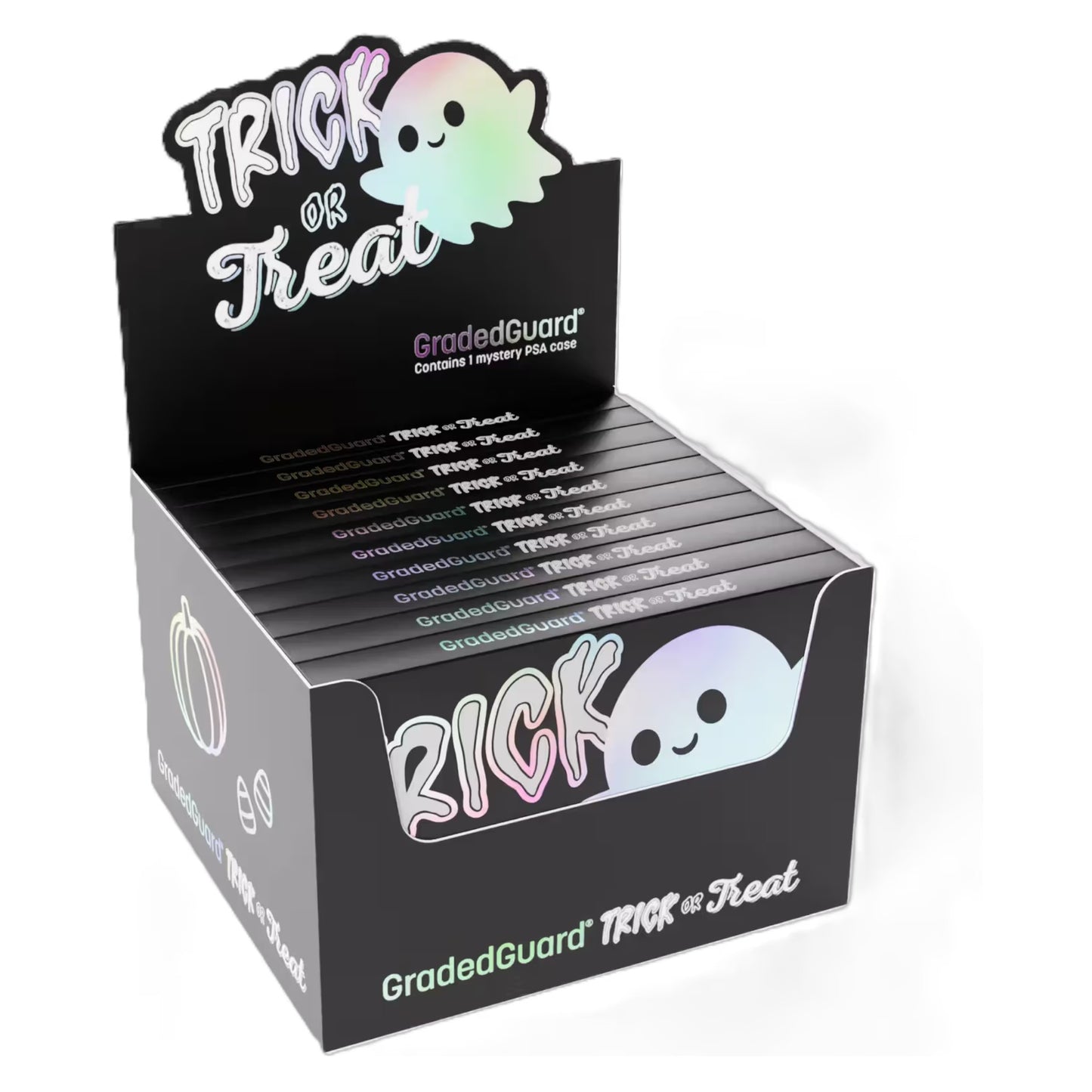 Trick or Treat - Sealed Display of 10 Cases (PSA) GradedGuard Limited Edition