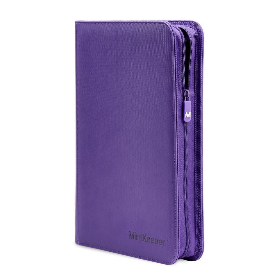 9 Pocket Premium Zip Trading Card Binder - Mintkeeper