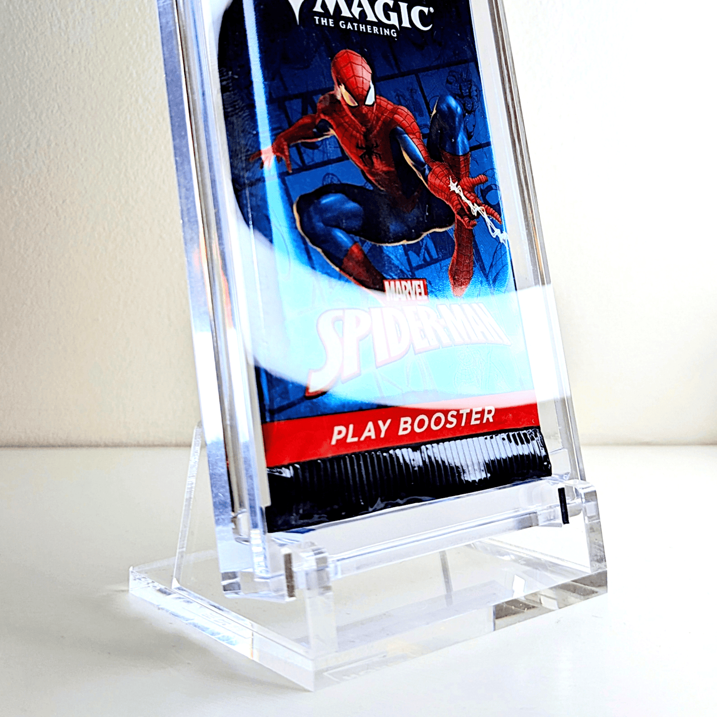 trading card stand for GradedGuard, bumpers, cases, graded cards