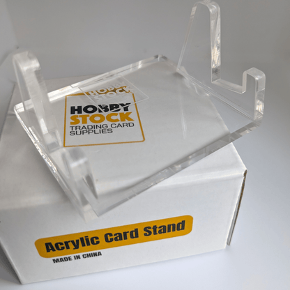 trading card stand for GradedGuard, bumpers, cases, graded cards