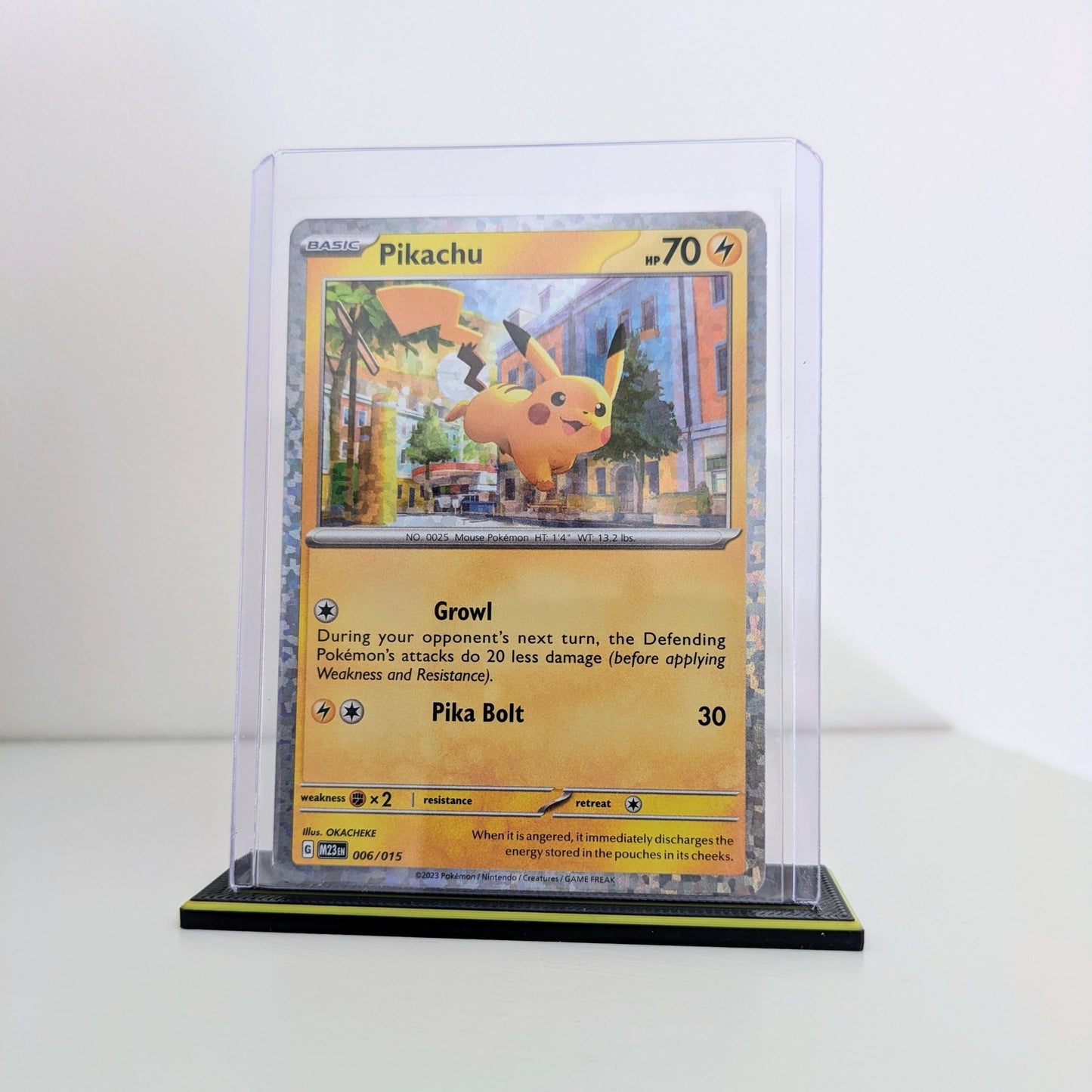 Toploader Stand for Trading Cards