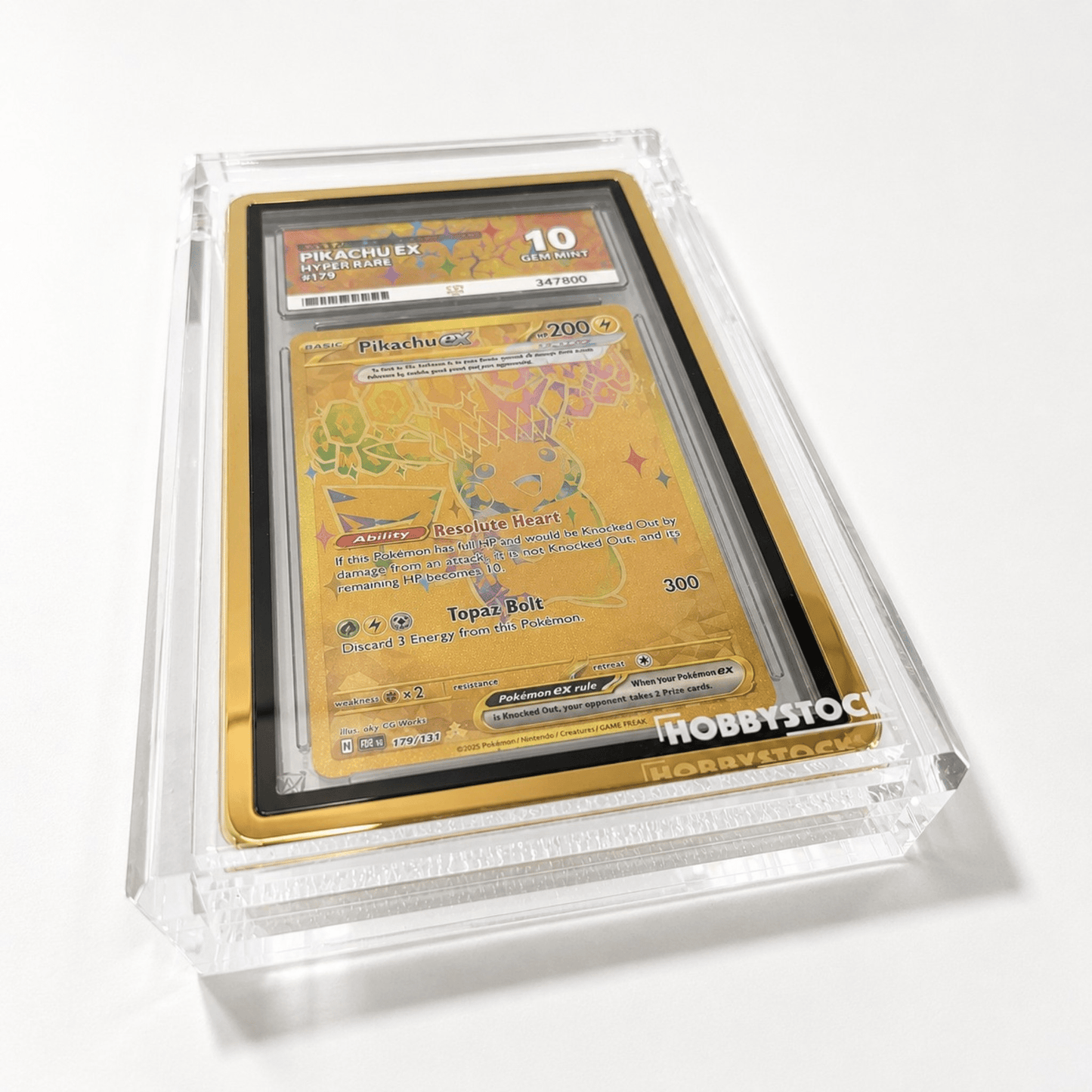 Acrylic Display Case - Crystal Cut (for Metallic Case or Bumper)